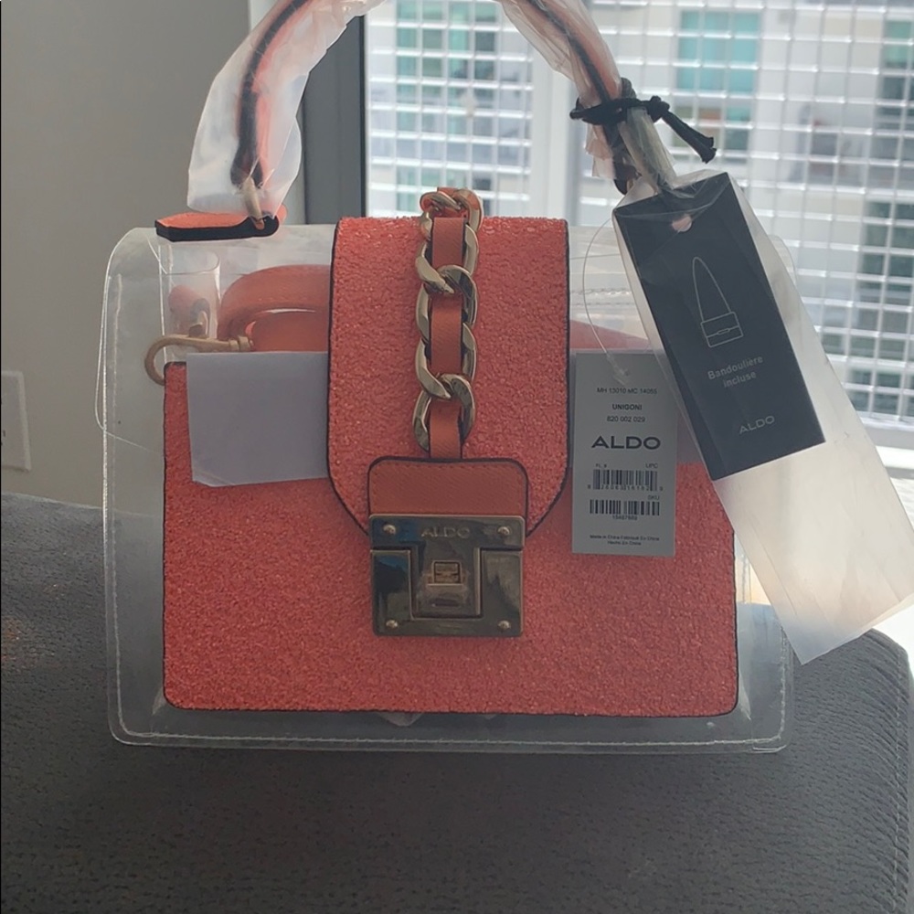 Aldo clear purse
